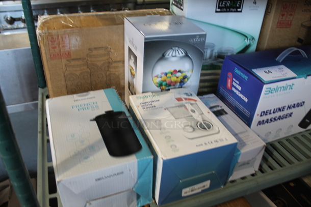 ALL ONE MONEY! Tier Lot of Various BRAND NEW SCRATCH AND DENT! Items Including Mixing Bowls, Deluxe Hand Massager, French Press, Water Flosser - Image 2 of 3