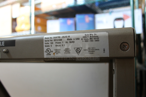 2013 Duke SWH700-25LED M Metal Commercial Soup Warming Subway Make Line Station. 120 Volts, 1 Phase. - Image 9 of 11