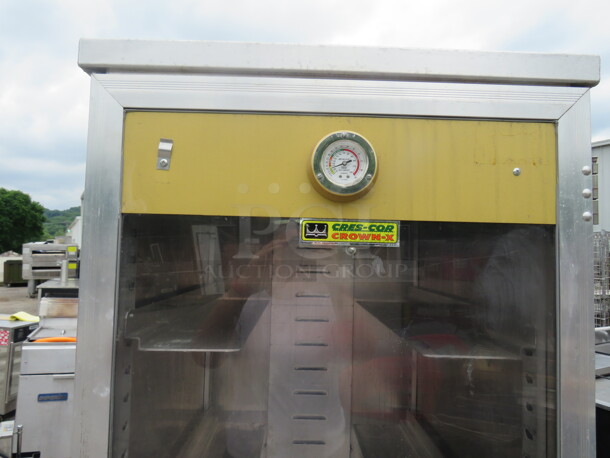 One Crescor Proofing/Holding Cabinet On Casters. Model# 121CRUA11. 2000 Watt. 120 Volt. 27X31X59.5. $3382.50. - Image 2 of 3