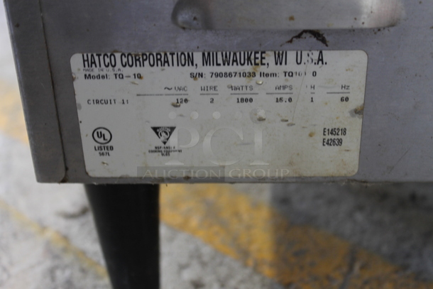 Hatco TQ-10 Stainless Steel Commercial Countertop Toaster Oven. 120 Volts, 1 Phase.  Cannot Test Due To Cut Power Cord - Image 5 of 5
