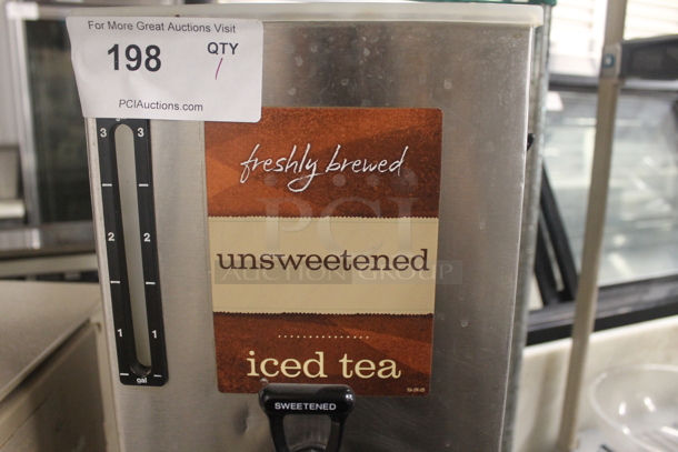 Bunn TD4T Stainless Steel Commercial Beverage Holder Dispenser. No Lid. - Image 5 of 9