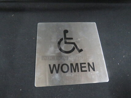 One NEW Sign.