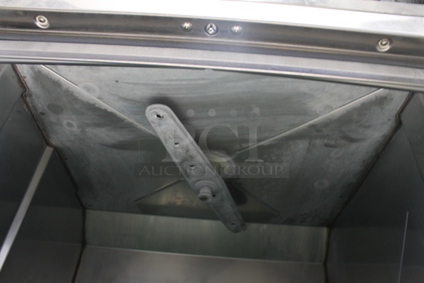 Hobart SR24C Stainless Steel Commercial Undercounter Dishwasher. 120 volts, 1 Phase.  - Image 5 of 7