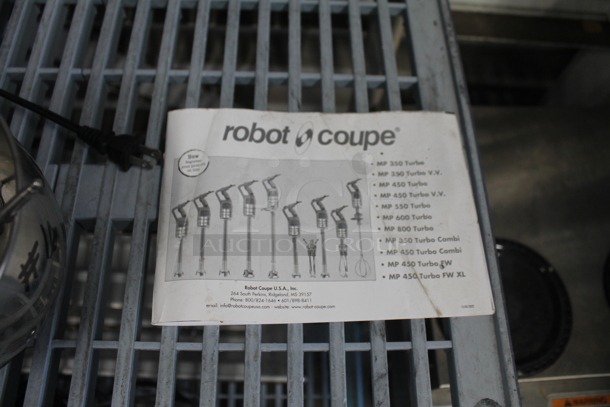 Robot Coupe Metal Hand Mixer.  - Image 4 of 6