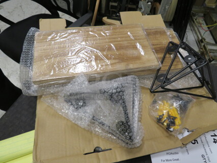 One Lot Of 3 NEW Floating Wall Shelves.