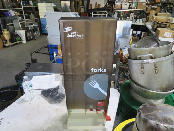 One Dixie Smart Stock Fork Dispenser. - Image 1 of 1