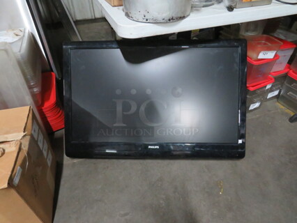 One Phillips 42 Inch TV With Remote. #42PFL3704D/F7. 120 Volt. 