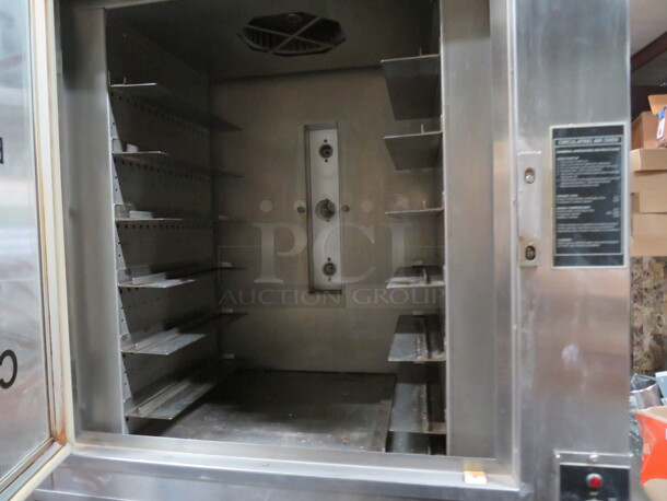 One NU VU Oven Proofer On Casters. Model# OP-2LFM. 120/208 Volt. 1 Phase. 35X25X85 - Image 4 of 5