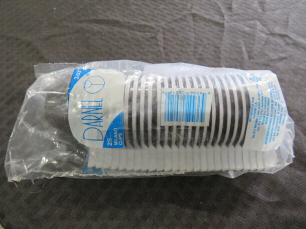 One Lot Of 25 NEW Darnel 3oz Milano Cups. - Image 1 of 1