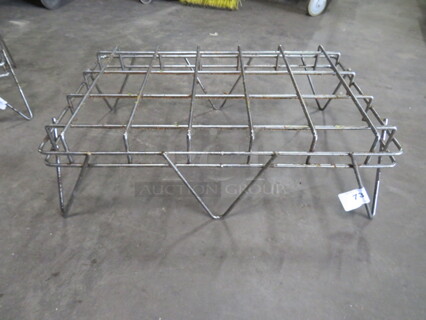 One 27X18X9 Metal Dunnage Rack.