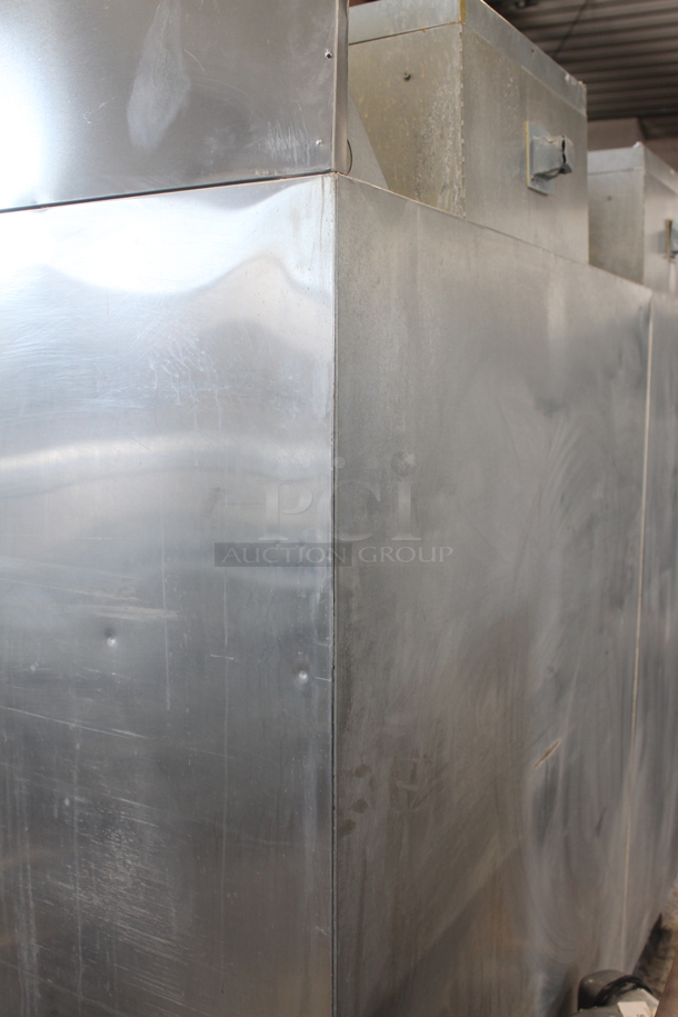 2012 Delfield  6176XL-S Commercial Stainless Steel Electric 2 Door Reach-In Freezer And 1 Door Reach-In Cooler With Steel Racks. 115-208-230V, 1 Phase. - Image 7 of 8