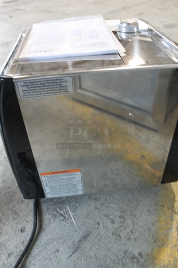 BRAND NEW SCRATCH AND DENT! 2022 Gaggia CGG191A50NU Stainless Steel Commercial Countertop Single Group Espresso Machine w/ Portafilter and Steam Wand. Tested and Working! - Image 8 of 11