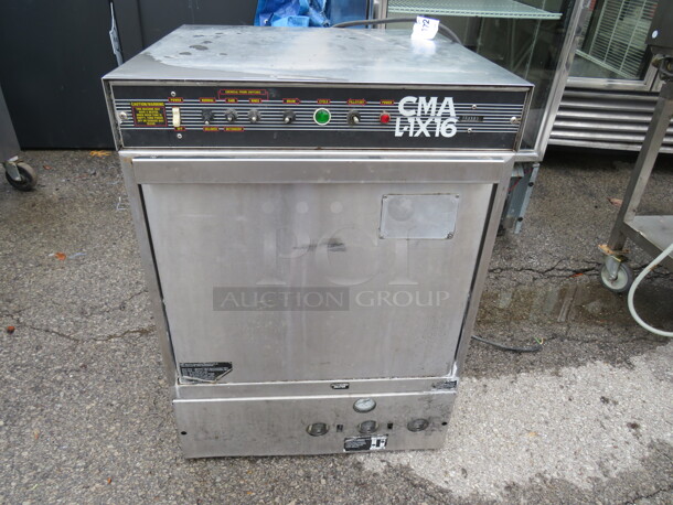 One CMA L-IXI6 Under Counter Dishwasher. 24X23X34