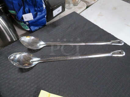 Stainless Steel Long Handle Spoon. 2XBID