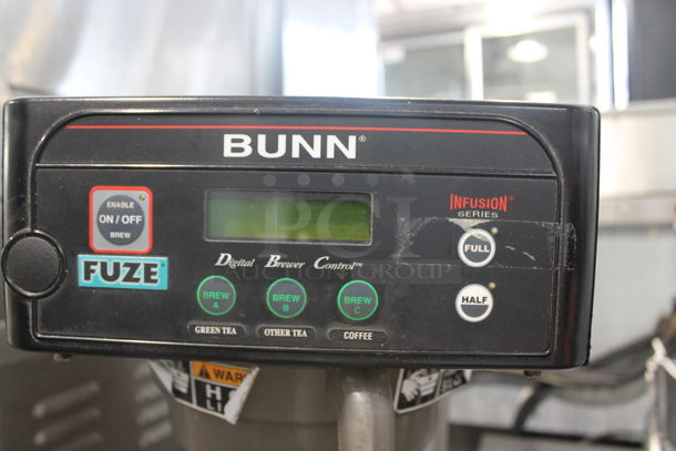 Bunn ITCB-DV Stainless Steel Commercial Countertop Iced Tea Machine w/ Poly Brew Basket. 120 Volts, 1 Phase.  - Image 9 of 9