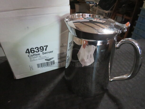 One NEW Vollrath  Stainless Steel Coffee Server. #46397 - Image 1 of 1