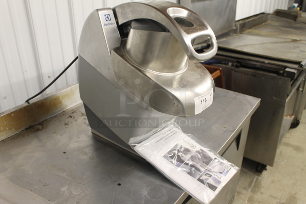 Electrolux TRS24NU Commercial Stainless Steel Countertop Heavy Duty Vegetable Cutter. 100-120V. Tested and Working! - Image 2 of 5