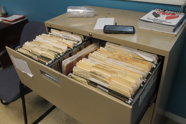 ALL ONE MONEY! ROOM LOT of Various Items Including Desk, Computer, Chair and Filing Cabinet. BUYER MUST REMOVE. - Image 4 of 12