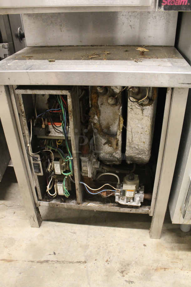 Groen HY-6G Commercial Stainless Steel Natural Gas Double Steamer On Stainless Steel Stand.  - Image 4 of 7