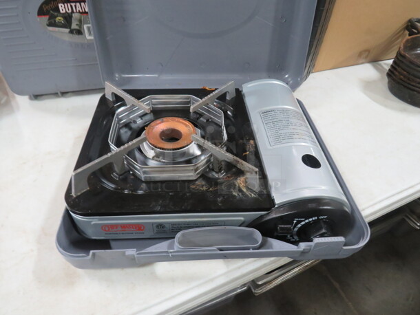 One Chef Master Portable Butane 1 Burner In Carry Case.