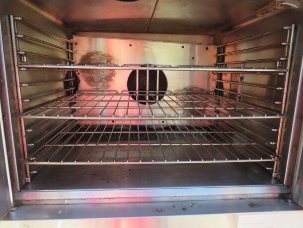 One Southbend Natural Gas Double Oven With 6 Racks. 38X39X59 - Image 2 of 3