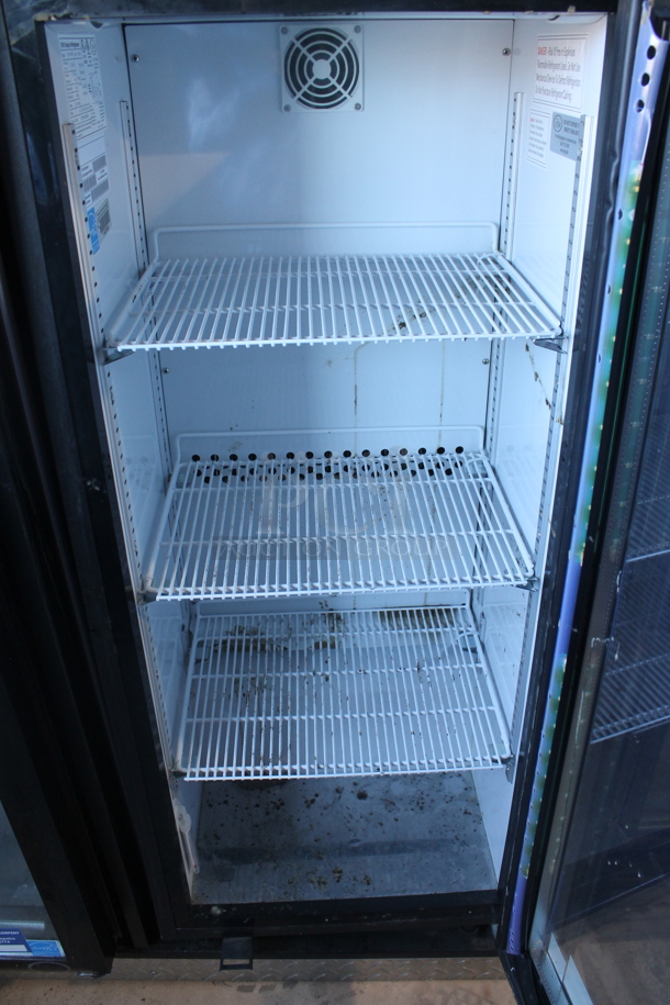 IDW G4-H0234B ENERGY STAR Metal Commercial 2 Door Reach In Cooler Merchandiser w/ Poly Coated Racks. 110-120 Volts, 1 Phase. Tested and Working! - Image 8 of 9