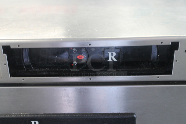 Everest ETBSR2 Stainless Steel Commercial 2 Door Undercounter Cooler on Commercial Casters. 115 Volts, 1 Phase. Tested and Working! - Image 4 of 8