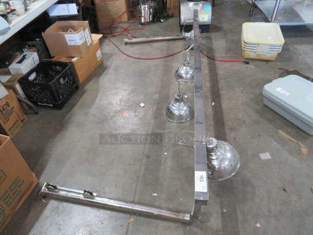 One Stainless Steel 4 Light Warmer. 96X14X38 - Image 2 of 2