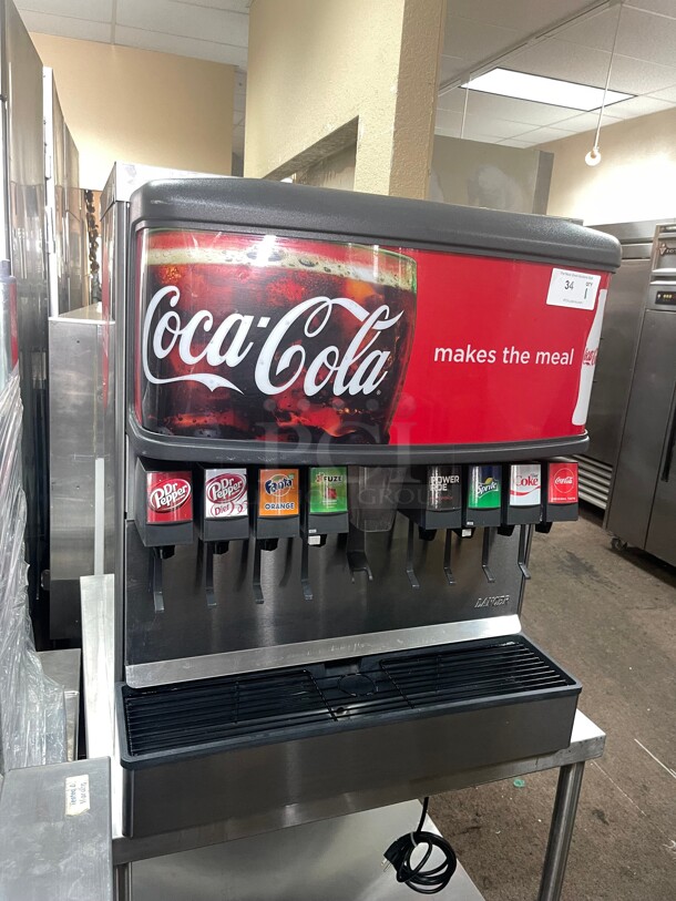 Clean! Lancer IBD 4500 8 Flavors Commercial Soda Dispenser NSF 115 Volt Tested and Working! - Image 3 of 8