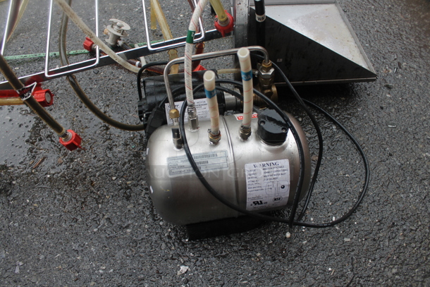 8 Soda Pumps on Chrome Finish Soda Rack w/ Carbonator. 8 Times Your Bid! - Image 4 of 7