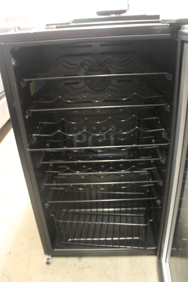 BRAND NEW SCRATCH AND DENT! Avanti WC34T2P 34 Bottle Undercounter Wine Chiller With Black Cabinet And Stainless Steel Trimmed Door. 115V. Tested And Working! - Image 4 of 6