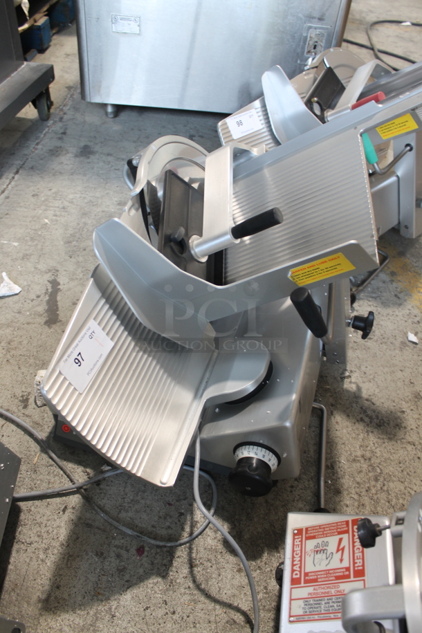 2013 Bizerba GSP HD Stainless Steel Commercial Countertop Meat Slicer. 120 Volts, 1 Phase. Tested and Working! - Image 2 of 7