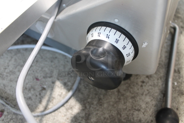 2013 Bizerba GSP HD Stainless Steel Commercial Countertop Meat Slicer. 120 Volts, 1 Phase. Tested and Working! - Image 6 of 7