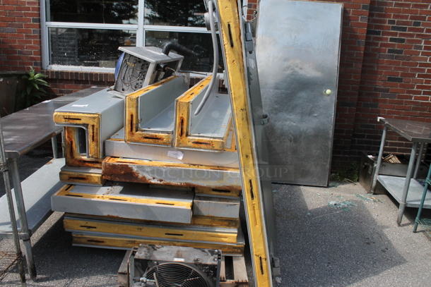 6'x8' Tafco Walk In Freezer Box w/ Floor, Tecumseh AW613ET-111-P21 208-230 Volt, 1 Phase Compressor and Evaporator Fan. Picture of the Unit Before Removal Is Included In the Listing. - Image 7 of 7