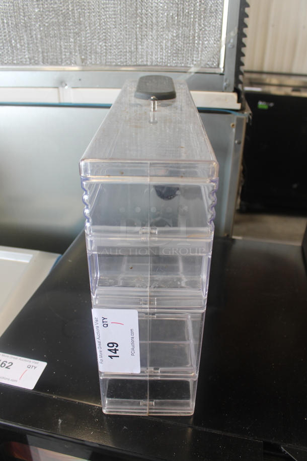 Clear Poly Hopper. - Image 1 of 6