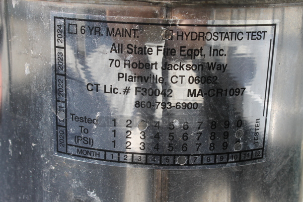 Kitchen One Wet Chemical Fire Extinguisher. - Image 4 of 5