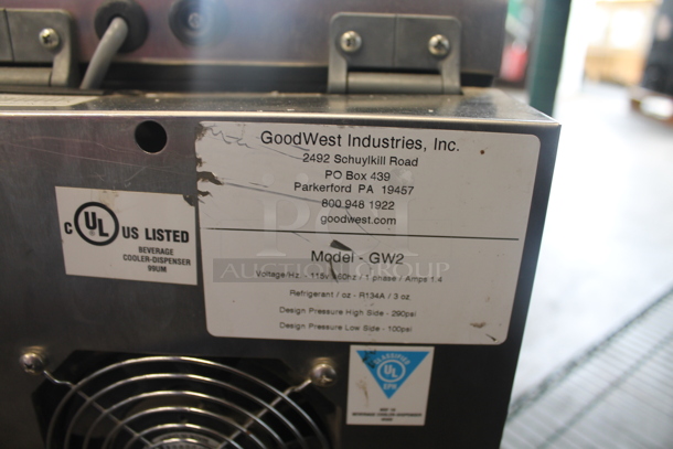 GoodWest GW2 Stainless Steel Commercial Countertop Dispenser. 120 Volts, 1 Phase.  - Image 8 of 9