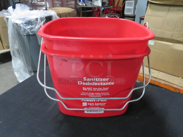 San Jamar Sanitizing Bucket. 2XBID