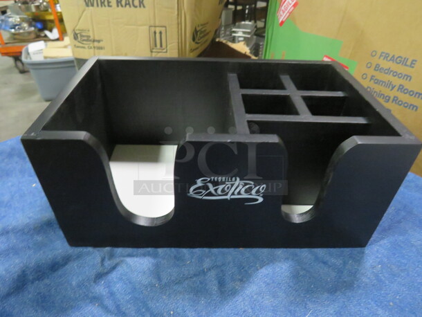 NEW Wooden Exotica Tequila Bar Organizer. - Image 1 of 2
