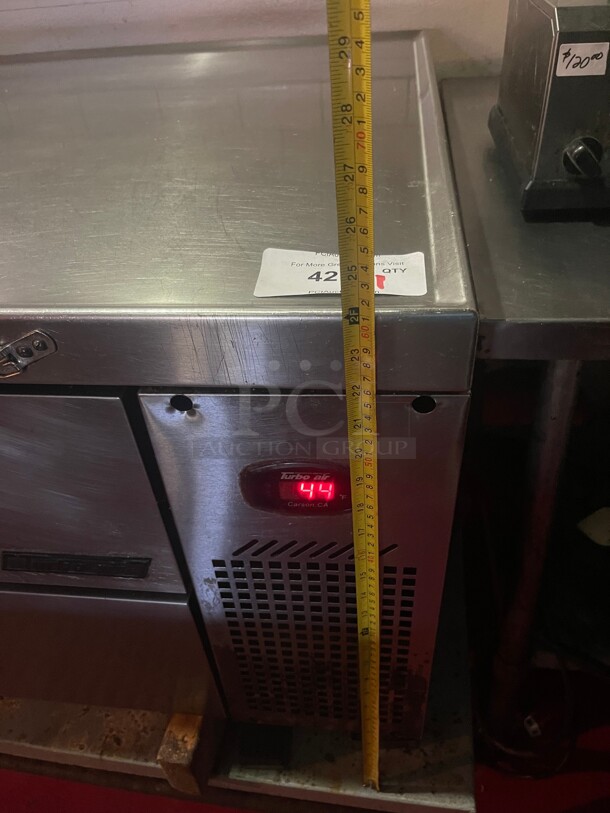 Working! Turbo Air Commercial Chef Base 96x32x24NSF 115 Tested and Working! - Image 8 of 8