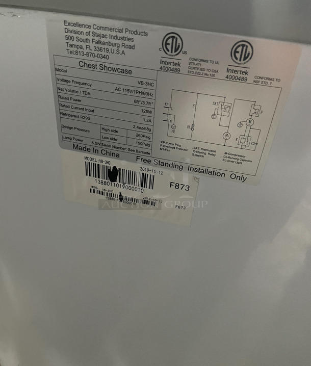 Chest Freezer - Image 3 of 5