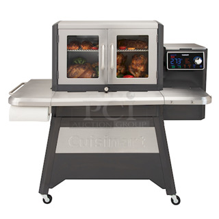 NEW IN THE BOX! Cuisinart Clermont Pellet & Grill Smoker. 
64.17 x 30.67 x 58.86 Inches