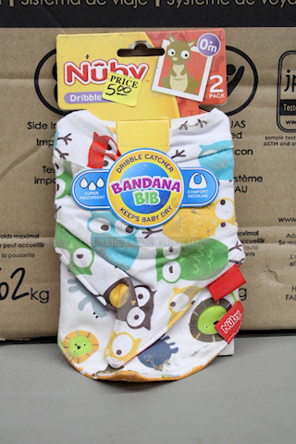 2-4-1!! Calico Critters Red Roof Country Home, Dollhouse Playset with Figures, Furniture and Accessories & Nuby Dribble BANDANA BIB. - Image 5 of 5