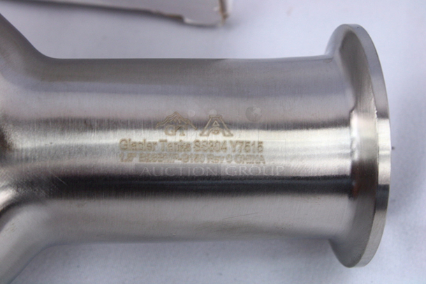 NEW – NEVER USED!! Glacier Tanks  1-1/2” Tri-Clamp True Wye. Wyes offer an evenly Divided Bi-directional Splitter, or Dual Flow Combiner. 6-1/2x 2”x 6-3/4”  - Image 6 of 6