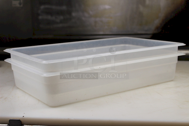 Cambro Full Pan 1/1 x 4". 2x Your Bid. - Image 6 of 9