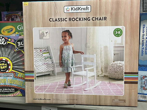 MONSTER LOT OF KIDS TOYS! Poopsie Dancing Unicorn; Pixar Cars Scoot Racer; Nickelodeon Paw Patrol Pop-Up Pretend Table & Chairs – Converts To Command Station With Working Parts; Tabeoke Singing Machine; OMG Da Boss, Little Tikes – Tikes Tough – Workshop; Sharpie Limited Edition 30 Permanent Marker Spin Tray; Crayola 90yr of Mickey 18 Giant Coloring Pages; Nickelodeon Paw Patrol Chase & Marshall (2) Chair & Table Set; KidKraft Classic Rocking Chair - Image 10 of 10