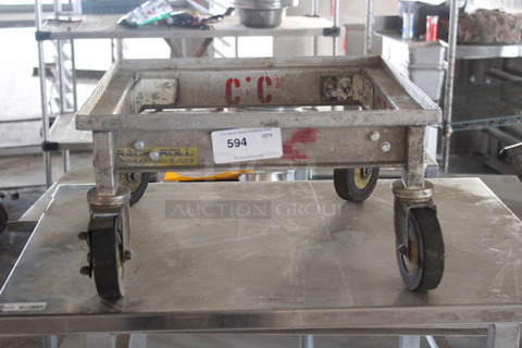 Lot Of 3 Cres-Cor Rack Roll Cart 12x24. 3x Your Bid