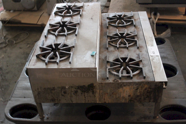 AWESOME! Jade Range JHPE-3-336 Step-Up (6) Burner Counter Top Range, Natural Gas. 36x30x15 - Image 2 of 3