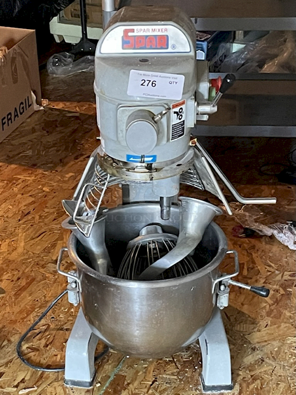 SWEET! Spar Mixer 200-J 20qt Planetary Mixer. 110V 60Hz 10amp 1phase 1/2hp - Image 1 of 7