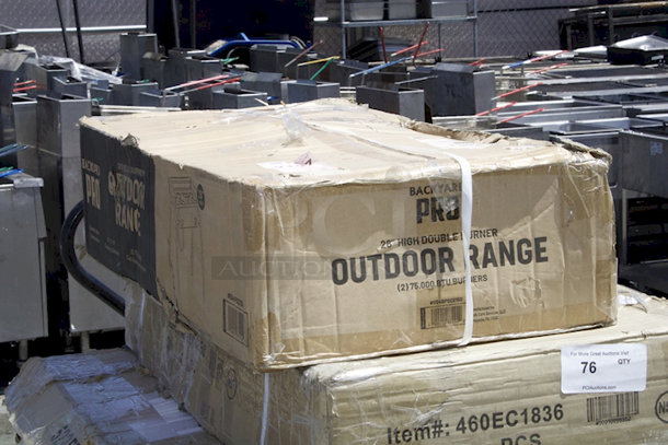 BRAND NEW SCRATCH & DENT! Backyard Pro 32" Double Burner Outdoor Range - 150,000 BTU - Image 3 of 4